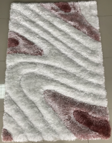 Високоворсный килим Astro 3d Q004A PINK / ECRU - высокое качество по лучшей цене в Украине.